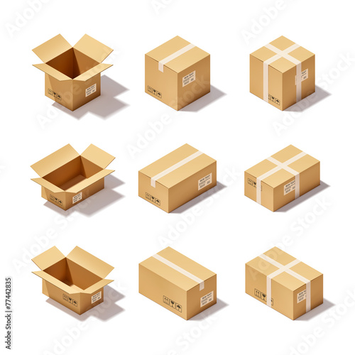 Cardboard Box Set
