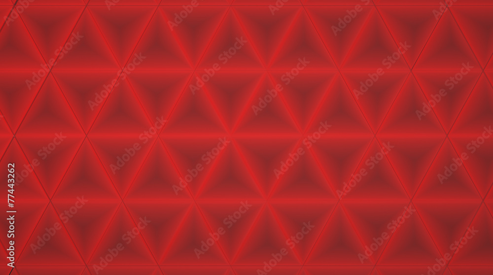 Fototapeta premium Abstract Red Geometric Background