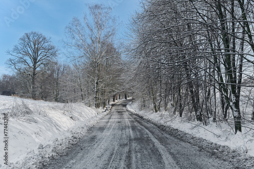 Winter road