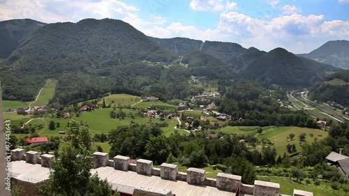 Wallpaper Mural Panoramic shot made from the castle`s wall Torontodigital.ca