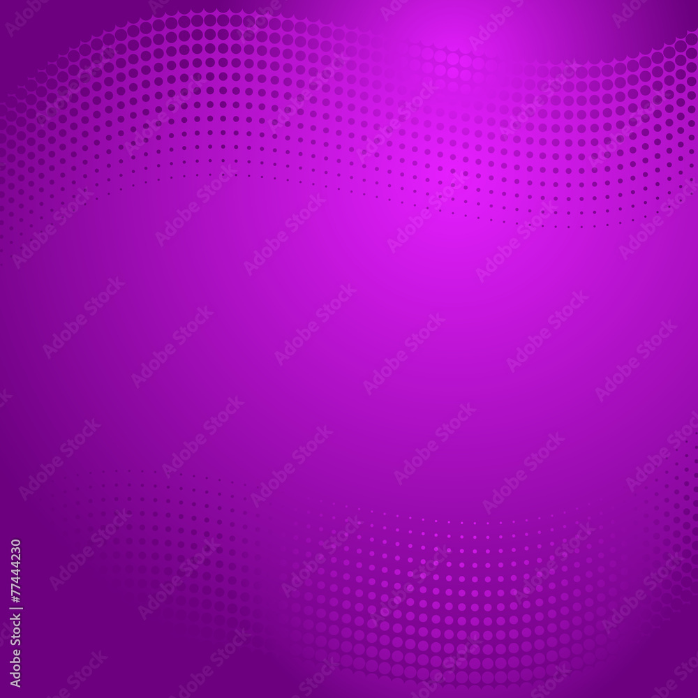 Violet halftone background Violet halftone background