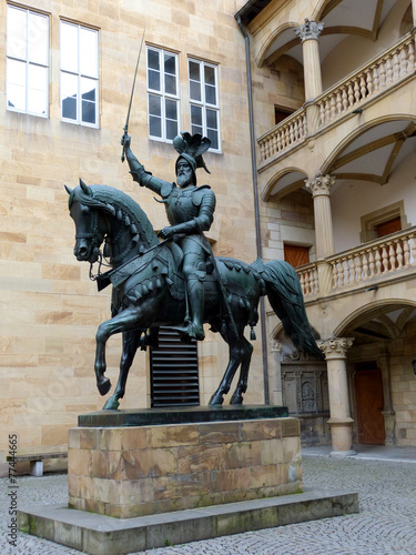 Εκτύπωση καμβά Bronze knight 1