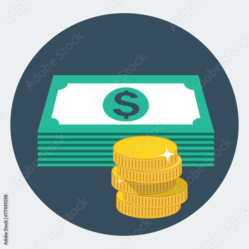 Vector money icon