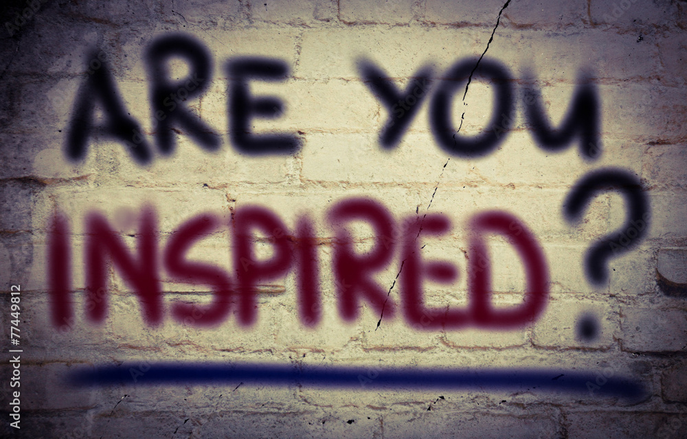 Are You Inspired Concept Stock Photo Adobe Stock