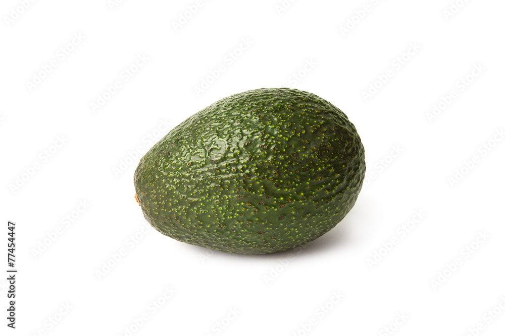 Avocado isolated on a white background Avocado isolated on a white background