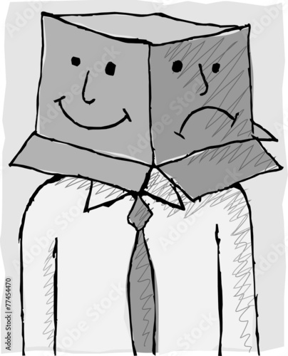 box face man