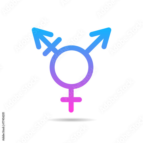 Transgender symbol icon
