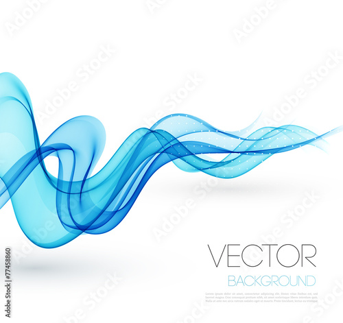 Abstract smoky waves  background. Template brochure design