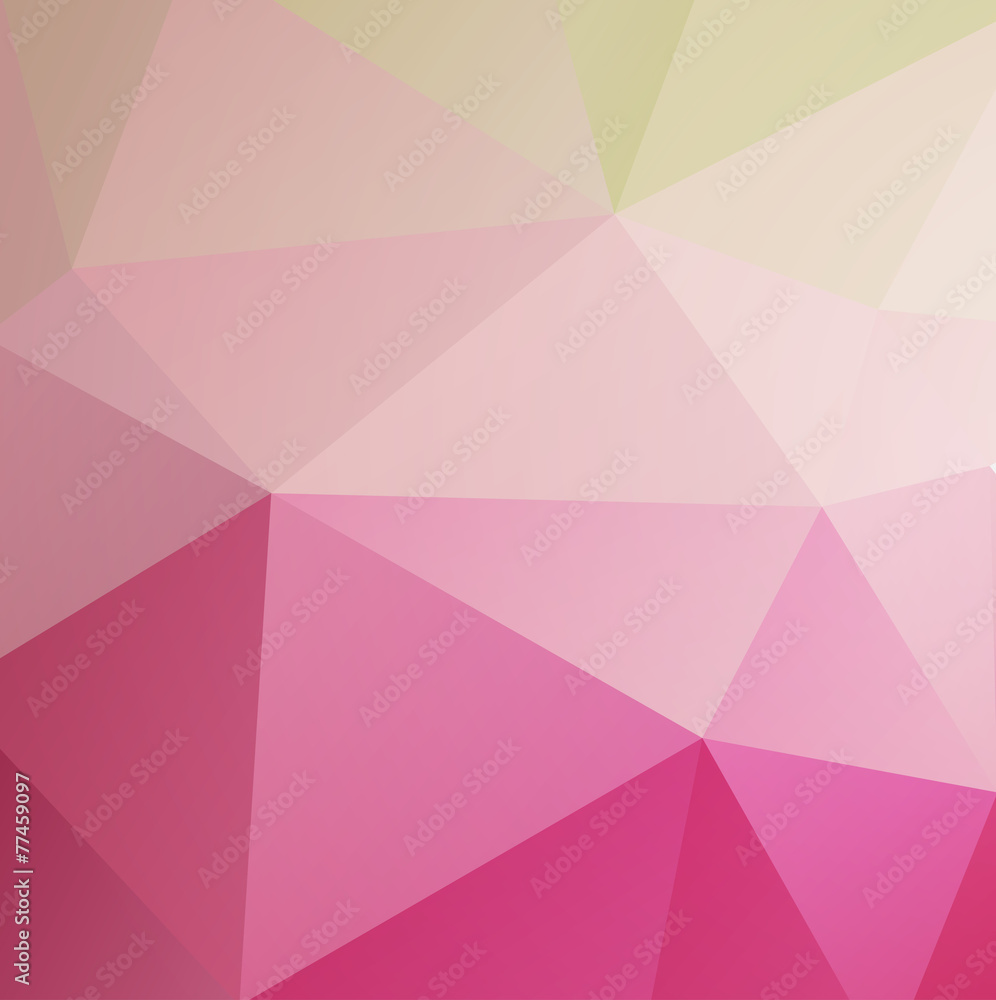 Fototapeta premium Abstract retro low poly background