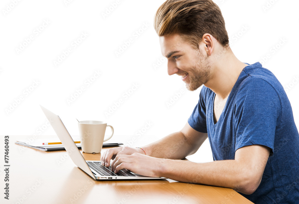 Young designer working Young designer working