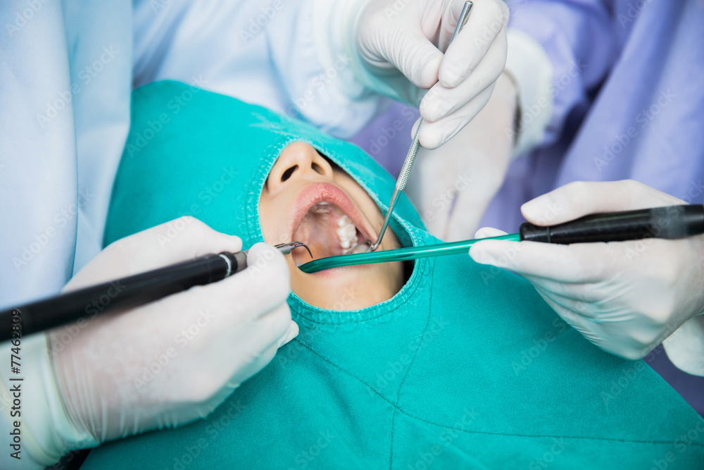 Fototapeta premium Dentists are Tooth