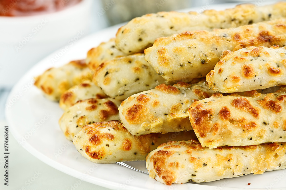 Asiago Cheese Breadsticks and Dip