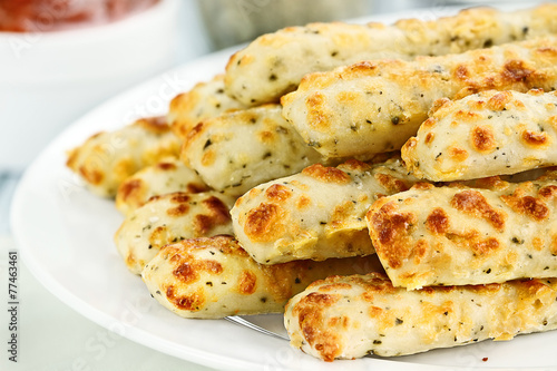 Asiago Cheese Breadsticks and Dip