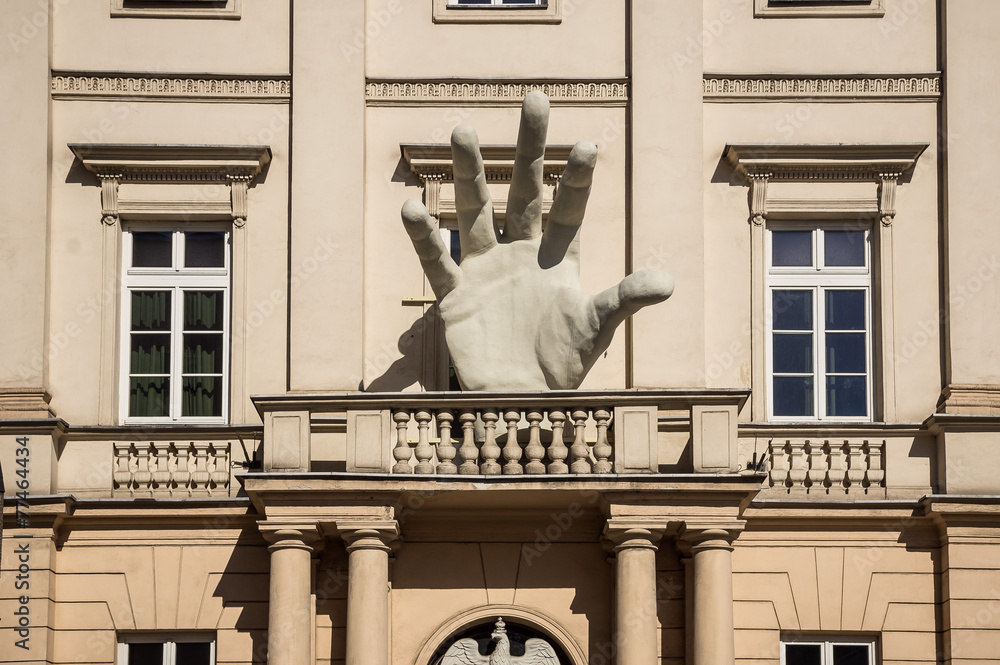 Naklejka premium Warsaw, Poland