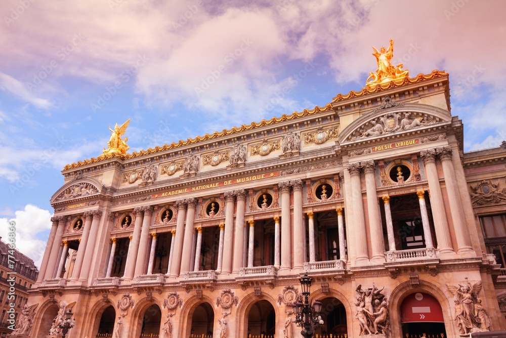 Retro Paris - Opera Garnier