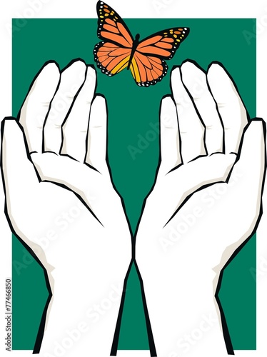 Butterfly hands