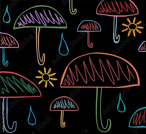 colourful umbrellas