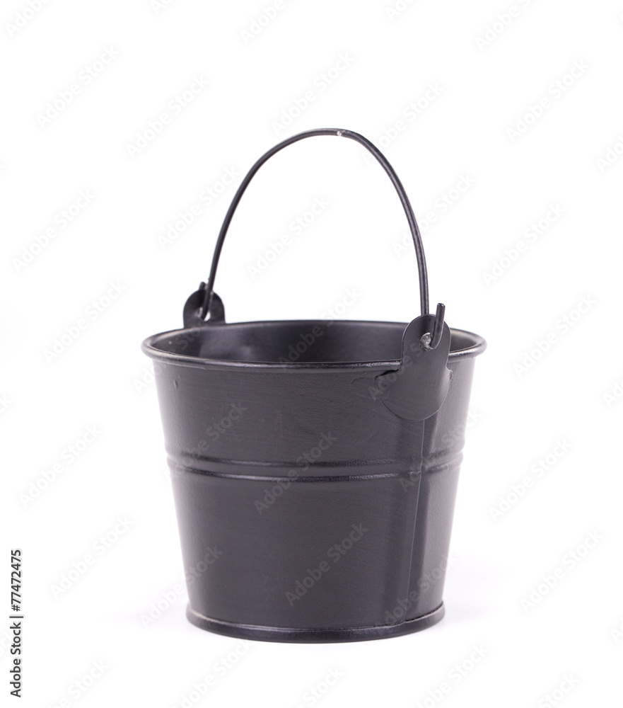 Black bucket Black bucket