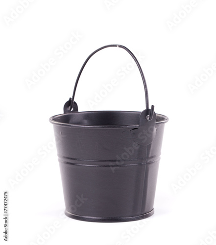 Black bucket