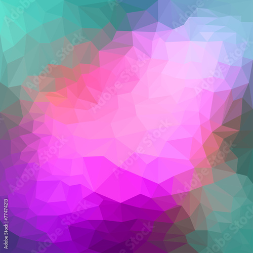 abstract triangle polygonal geometric background