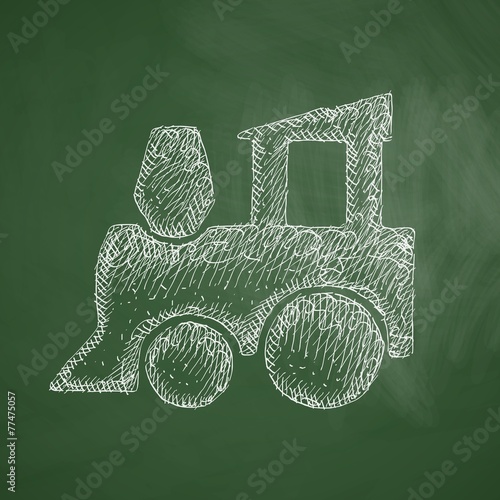 childrens train icon
