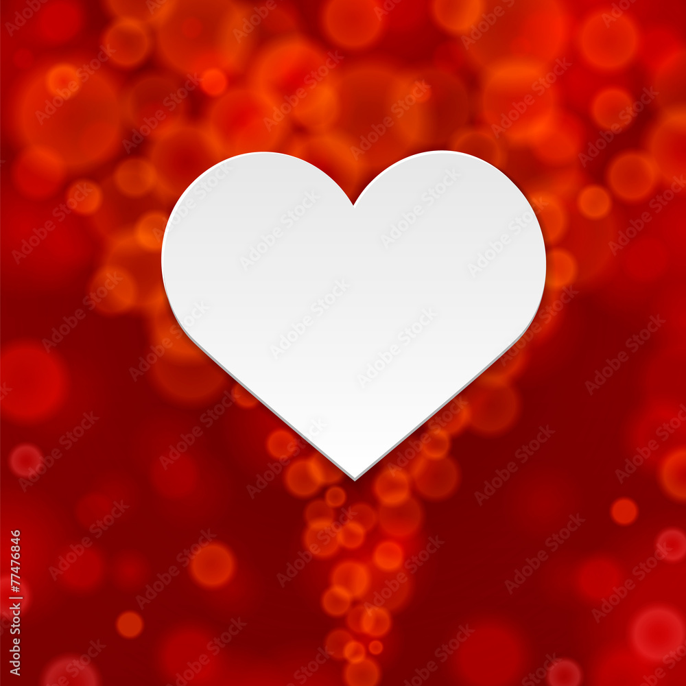 Red background of hearts Red background of hearts