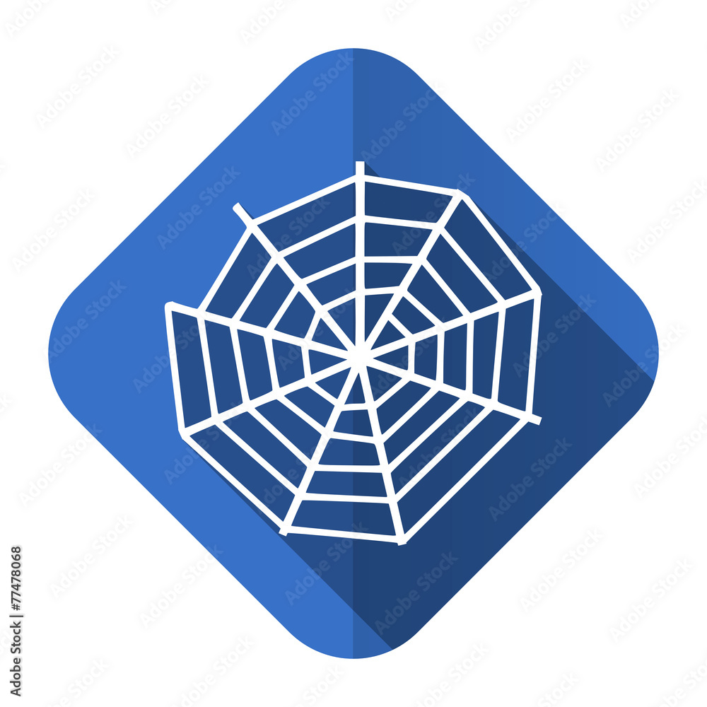 spider web flat icon spider web flat icon