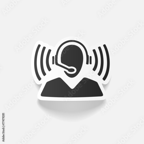 realistic design element: call center