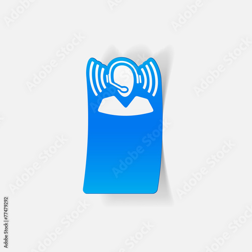 realistic design element: call center