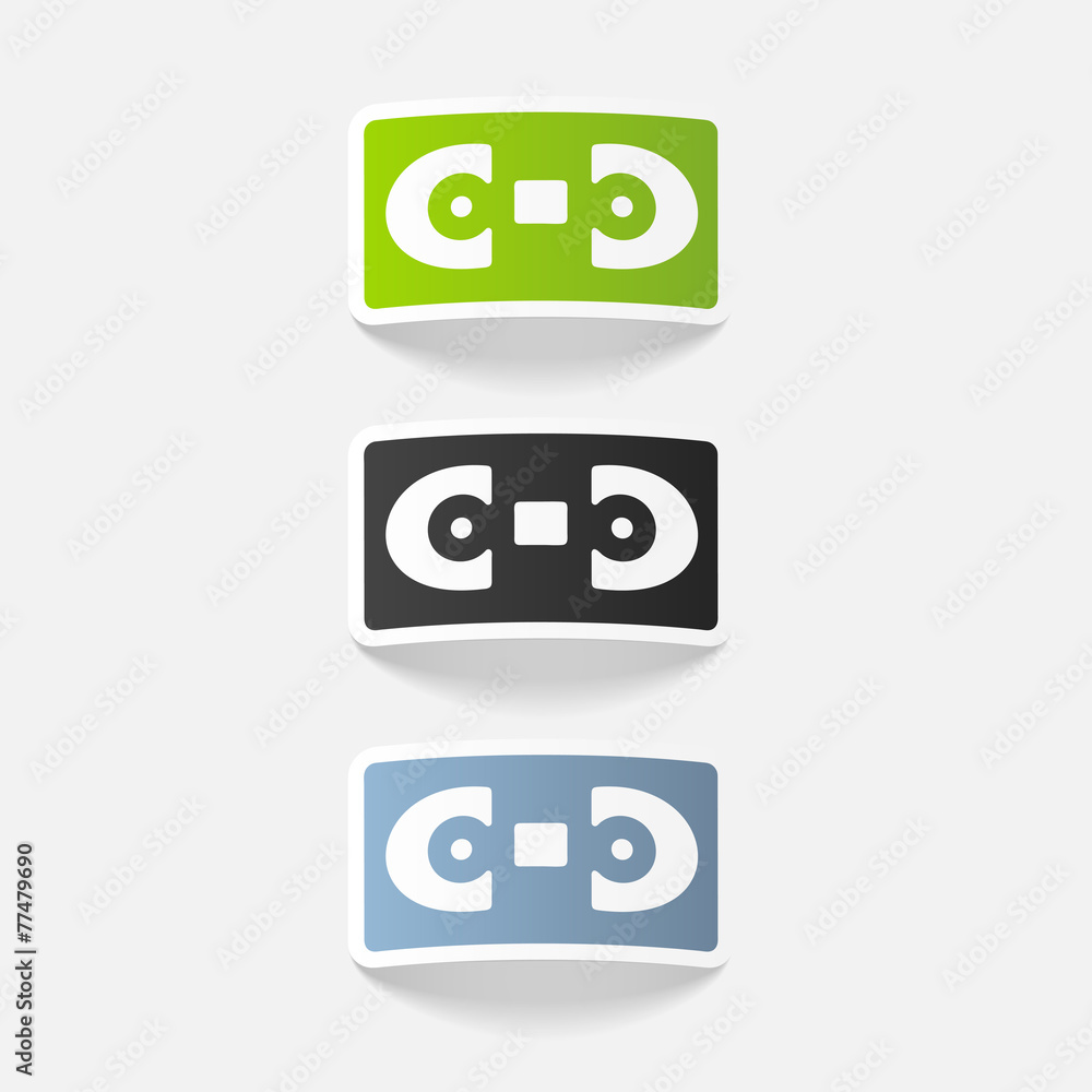 realistic design element: videotapes realistic design element: videotapes