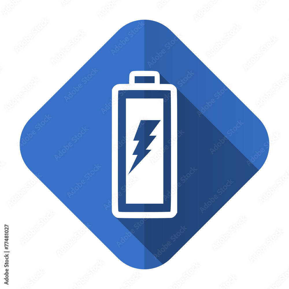 battery flat icon power sign battery flat icon power sign