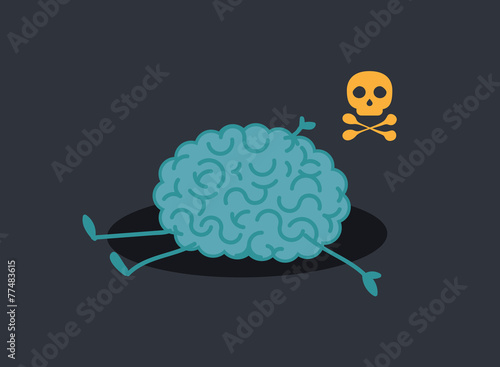 Murdered brain