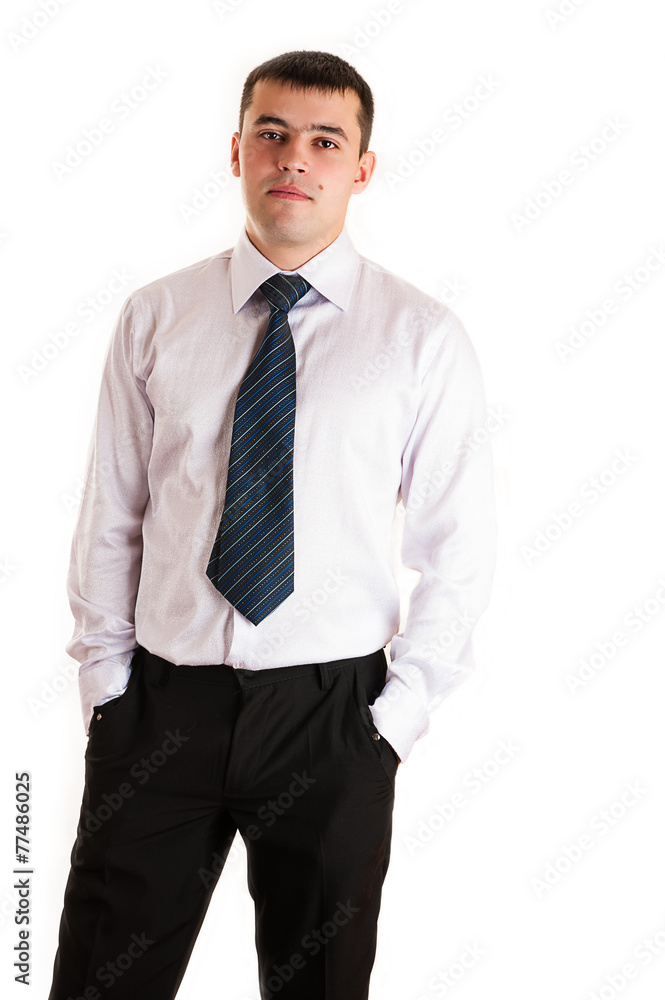 portrait of a young businessman portrait of a young businessman