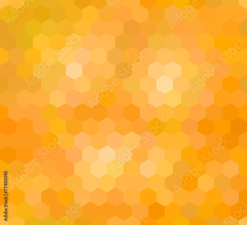 vector seamless pattern with honeycombs