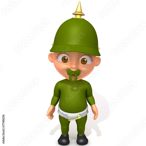 Fényképezés Baby Jake soldier
