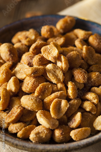 Homemade Honey Roasted Peanuts