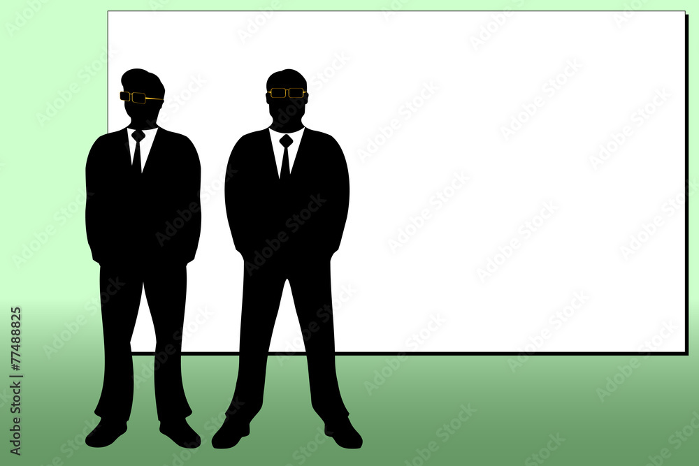 Men spectacled. Men spectacled.