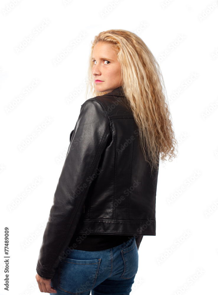 Serious girl Serious girl