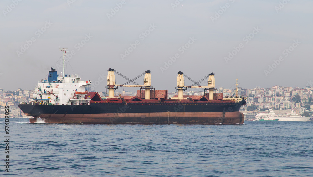 Fototapeta premium Cargo Ship
