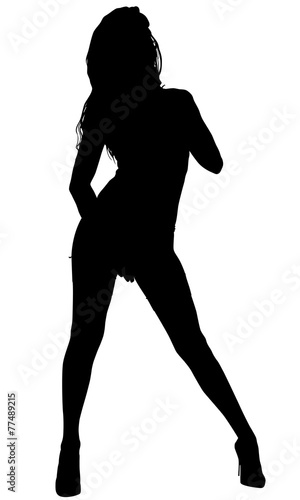 Sexy Woman Silhouette