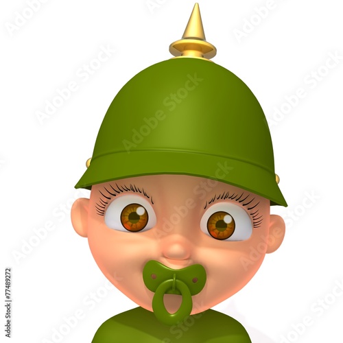 Fényképezés Baby Jake soldier