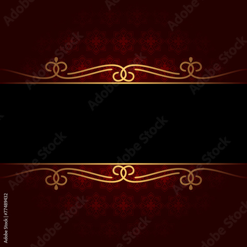 Red vintage background