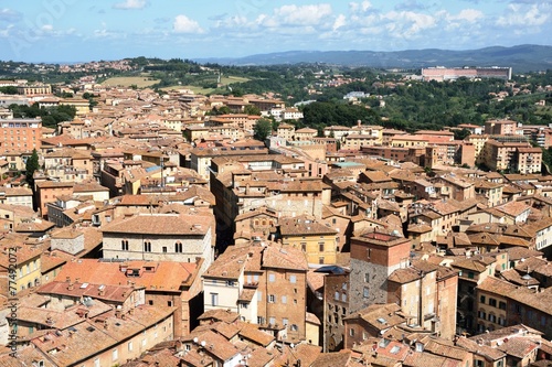 Panorama von Siena - Italien