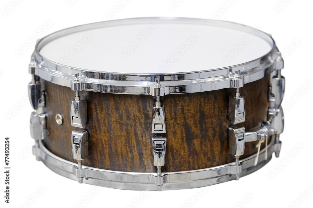 Image of drum under the white background Image of drum under the white background