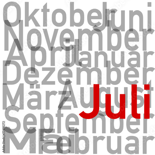 Monat Datum Puzzle  #150203-07