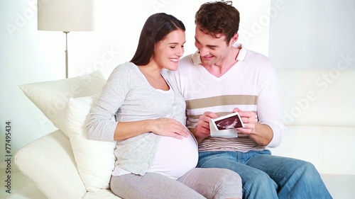 the sweetest souvenir for this young couple