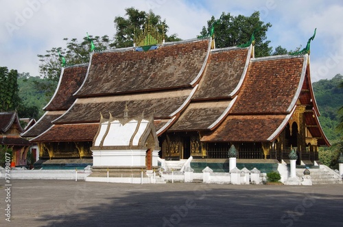 Temple bouddhiste à Luang Prabang, Laos