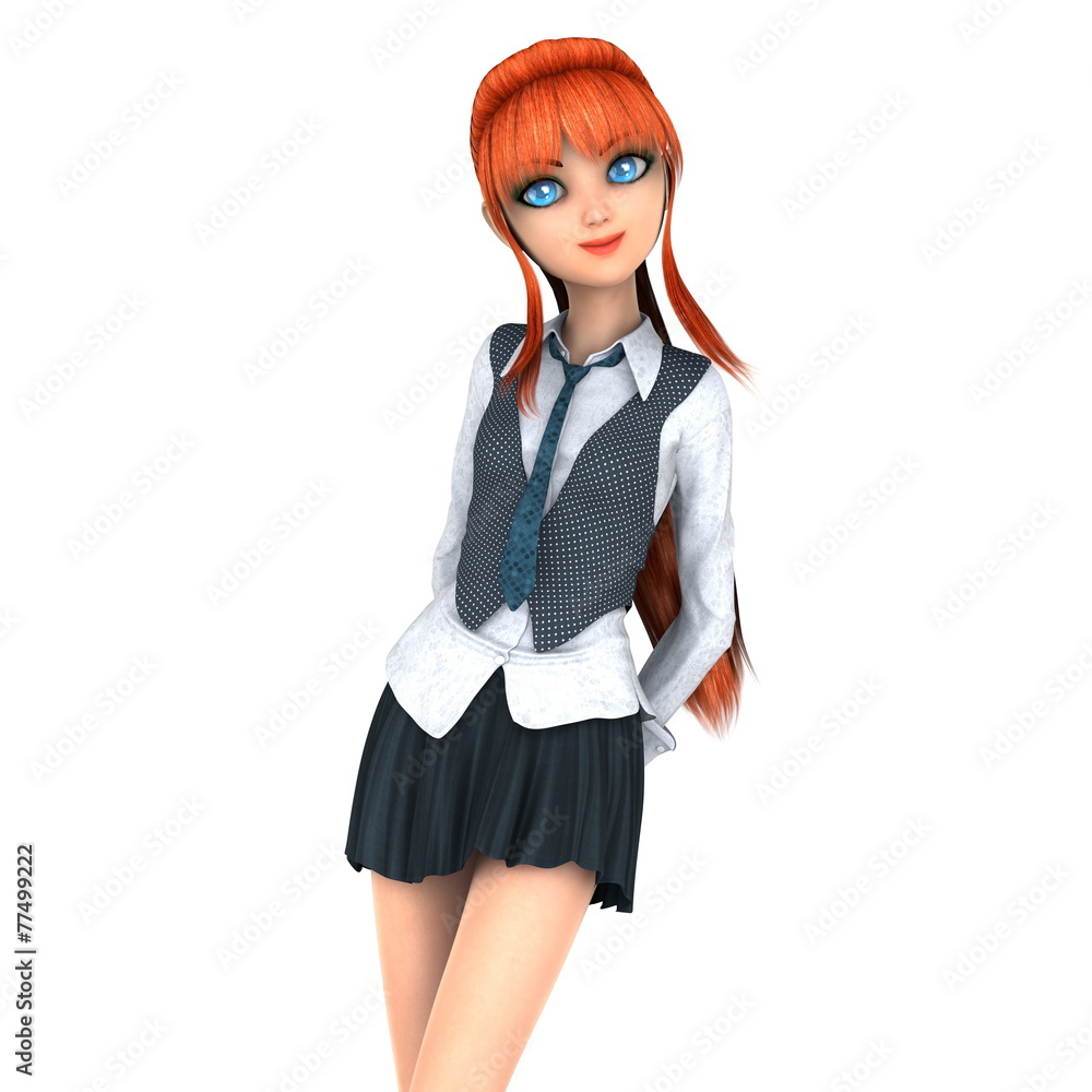 Fototapeta premium 女の子