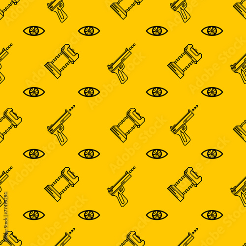 Vector background for self defence