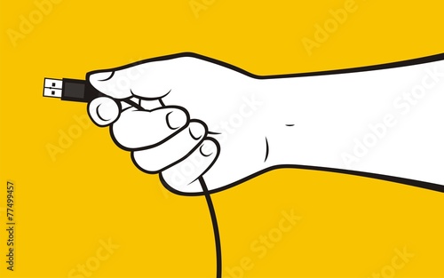 Usb hand